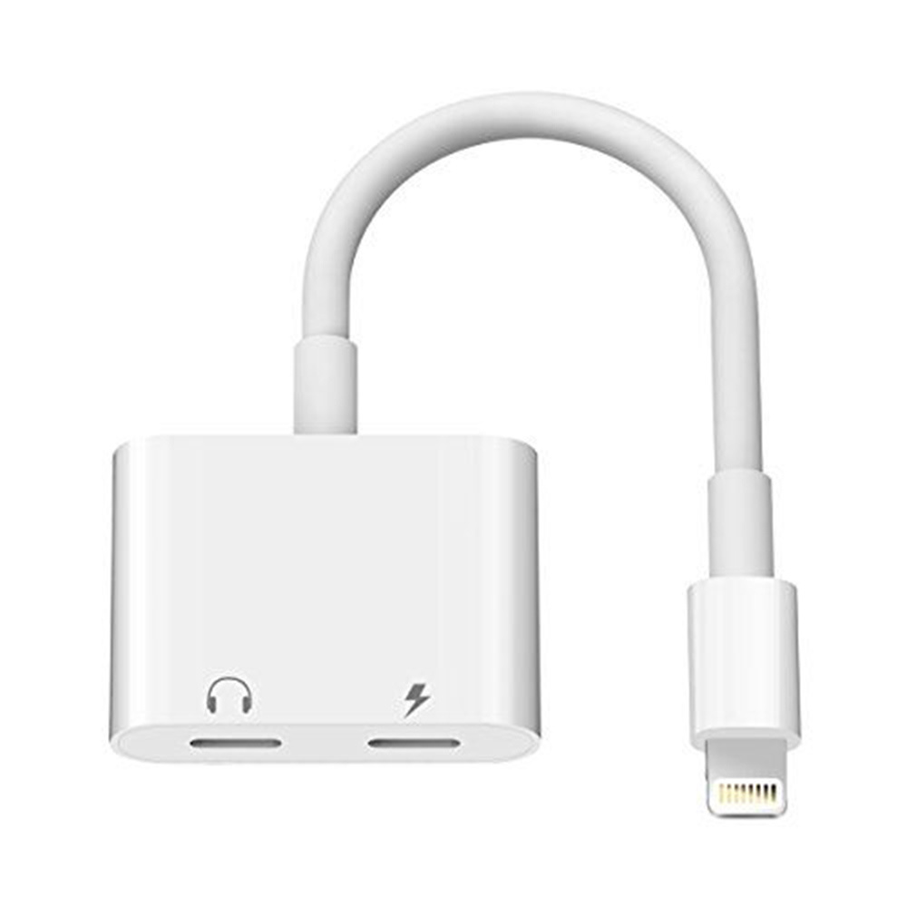 Dual Lighting Audio and Charge Adapter